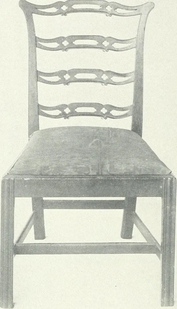 An illustration from Illustrated catalogue of a notable collection of beautiful English furniture of the XVII and XVIII centuries, 1910, leaf 339