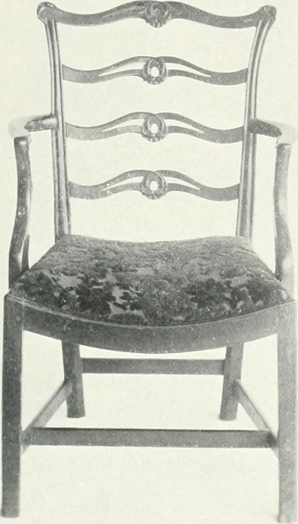 An illustration from Illustrated catalogue of a notable collection of beautiful English furniture of the XVII and XVIII centuries, 1910, leaf 340