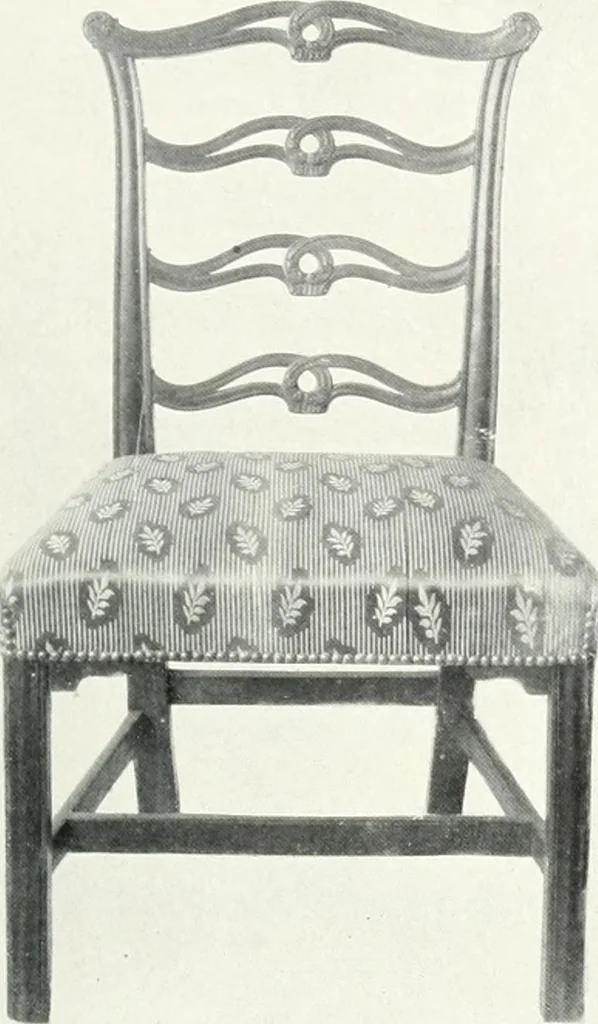 An illustration from Illustrated catalogue of a notable collection of beautiful English furniture of the XVII and XVIII centuries, 1910, leaf 342