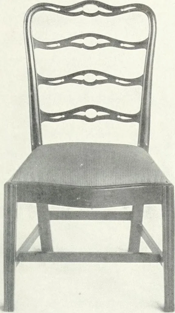 An illustration from Illustrated catalogue of a notable collection of beautiful English furniture of the XVII and XVIII centuries, 1910, leaf 346
