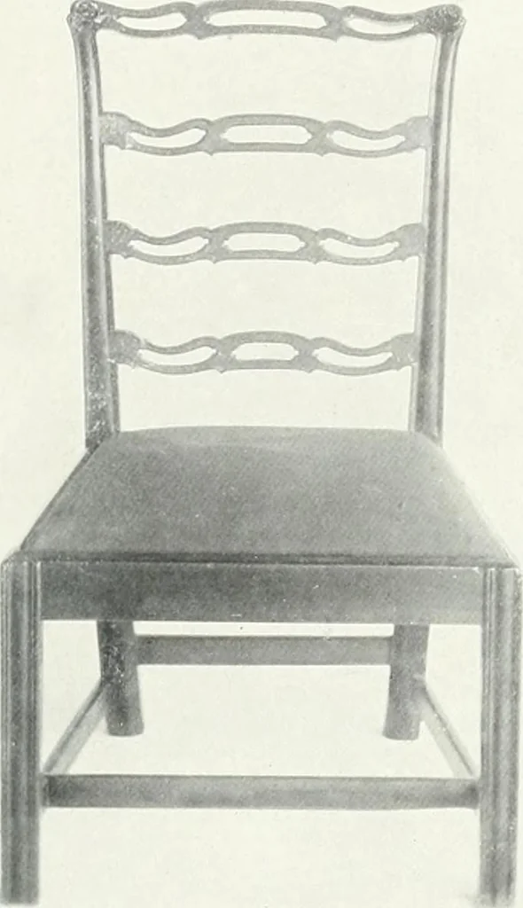 An illustration from Illustrated catalogue of a notable collection of beautiful English furniture of the XVII and XVIII centuries, 1910, leaf 350