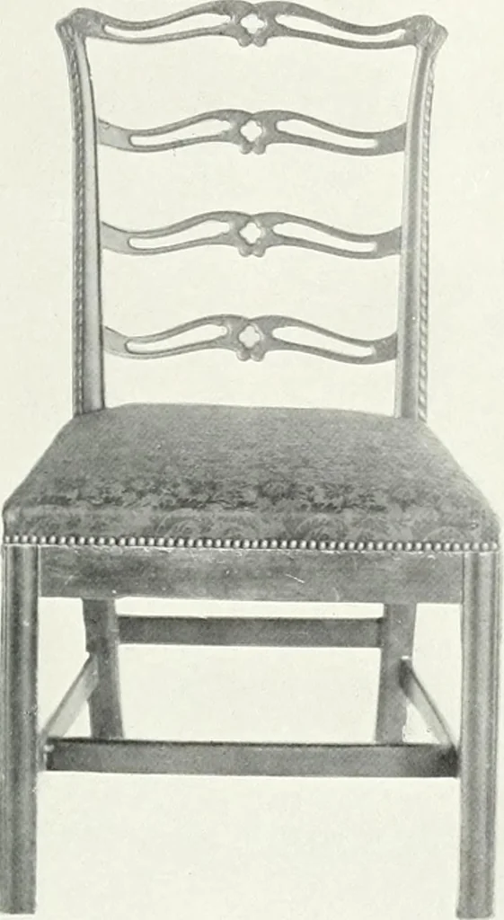 An illustration from Illustrated catalogue of a notable collection of beautiful English furniture of the XVII and XVIII centuries, 1910, leaf 352