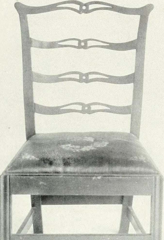 An illustration from Illustrated catalogue of a notable collection of beautiful English furniture of the XVII and XVIII centuries, 1910, leaf 354