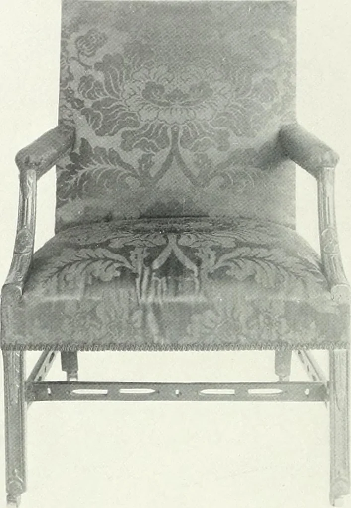 An illustration from Illustrated catalogue of a notable collection of beautiful English furniture of the XVII and XVIII centuries, 1910, leaf 359