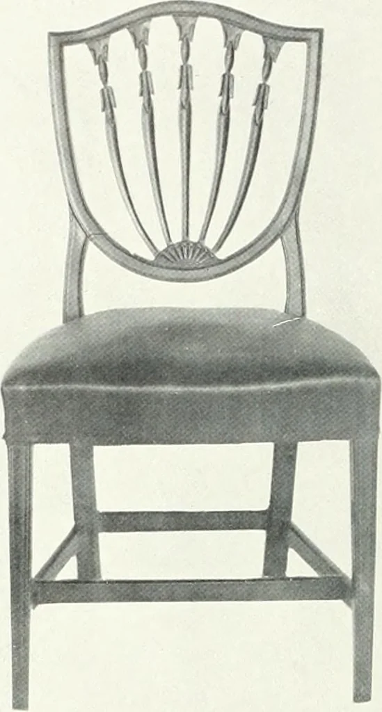 An illustration from Illustrated catalogue of a notable collection of beautiful English furniture of the XVII and XVIII centuries, 1910, leaf 367