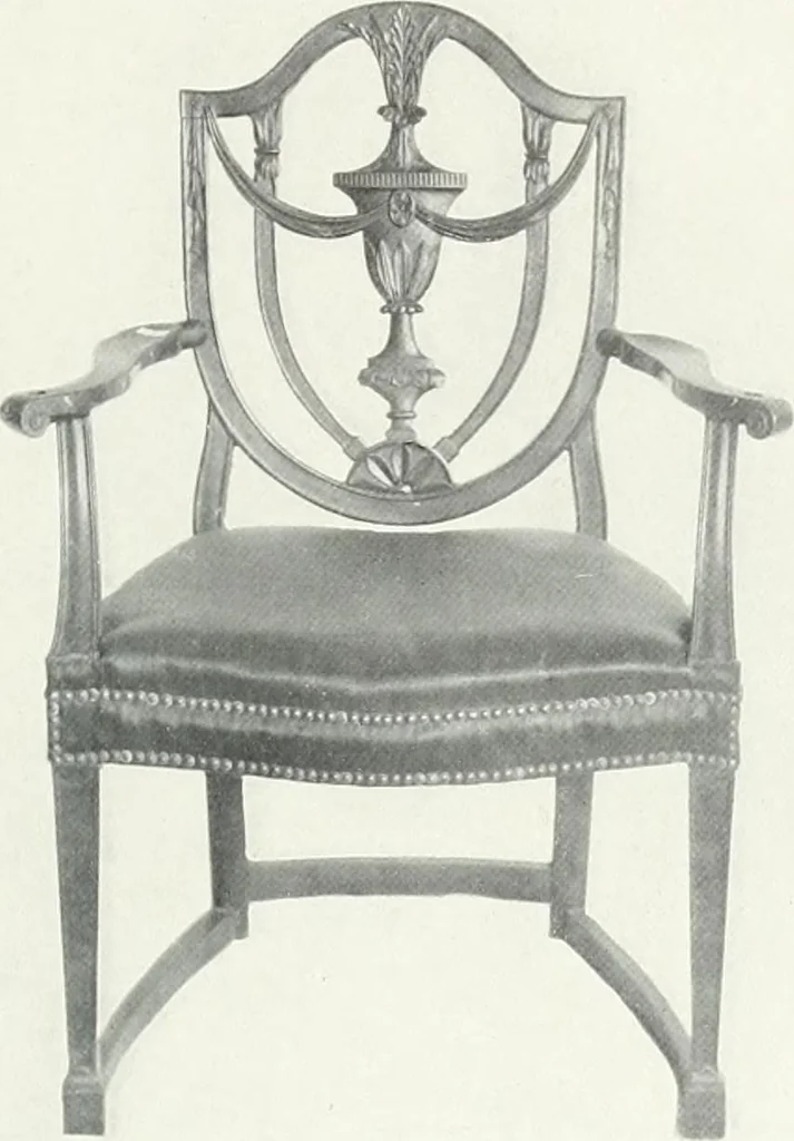 An illustration from Illustrated catalogue of a notable collection of beautiful English furniture of the XVII and XVIII centuries, 1910, leaf 368