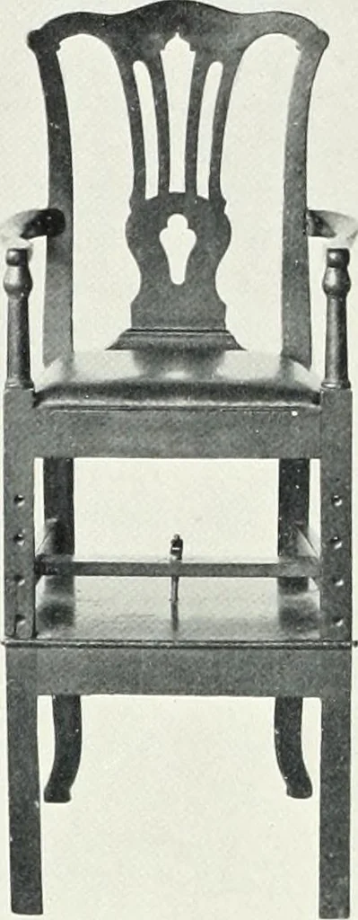 An illustration from Illustrated catalogue of a notable collection of beautiful English furniture of the XVII and XVIII centuries, 1910, leaf 37