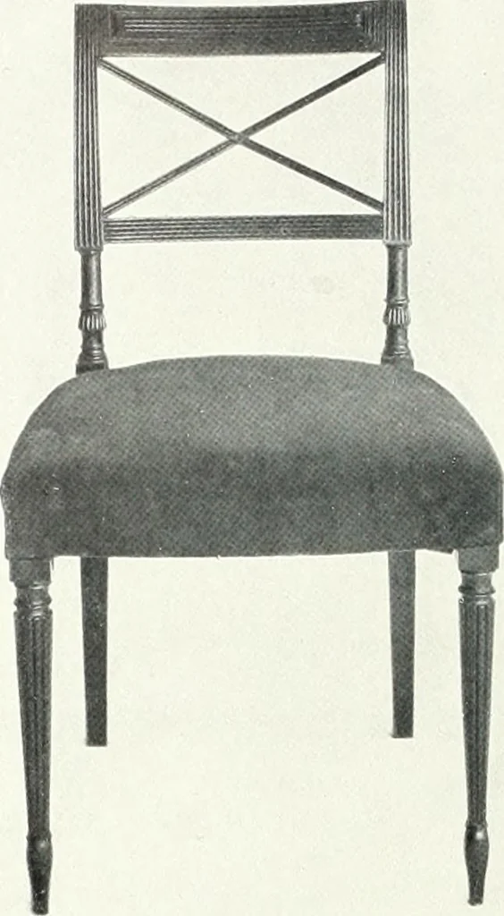 An illustration from Illustrated catalogue of a notable collection of beautiful English furniture of the XVII and XVIII centuries, 1910, leaf 373
