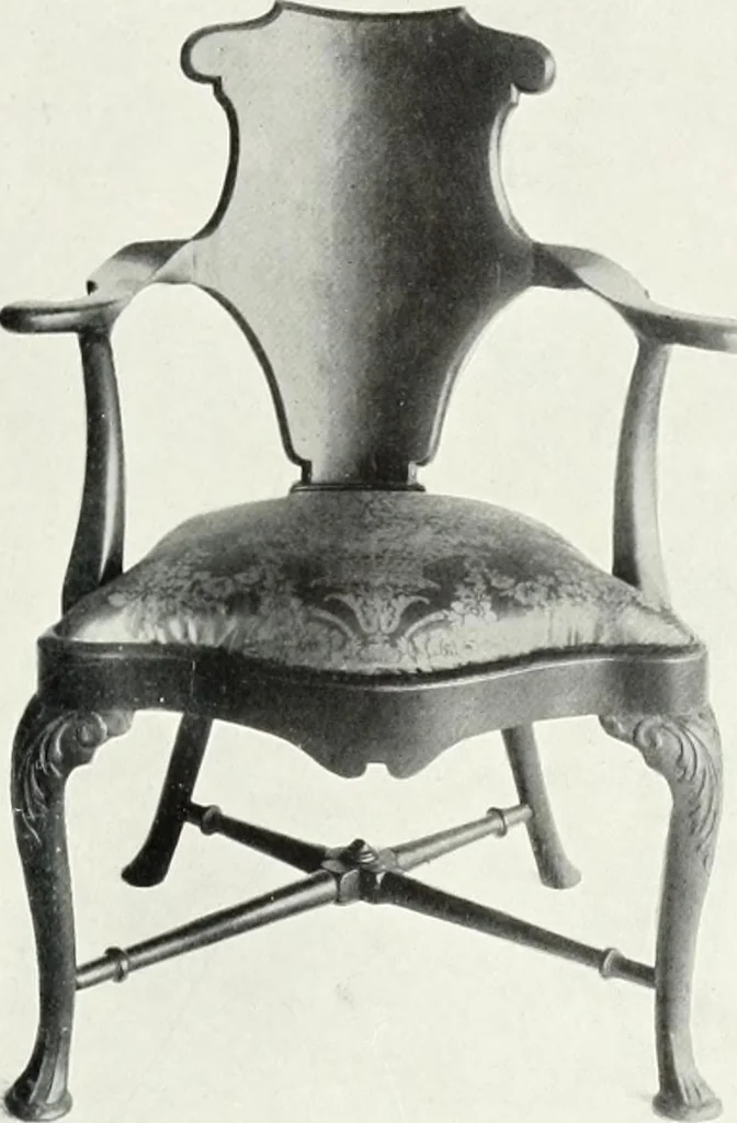 An illustration from Illustrated catalogue of a notable collection of beautiful English furniture of the XVII and XVIII centuries, 1910, leaf 380