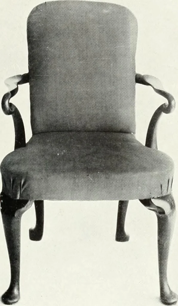 An illustration from Illustrated catalogue of a notable collection of beautiful English furniture of the XVII and XVIII centuries, 1910, leaf 404