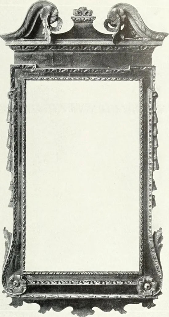 An illustration from Illustrated catalogue of a notable collection of beautiful English furniture of the XVII and XVIII centuries, 1910, leaf 410