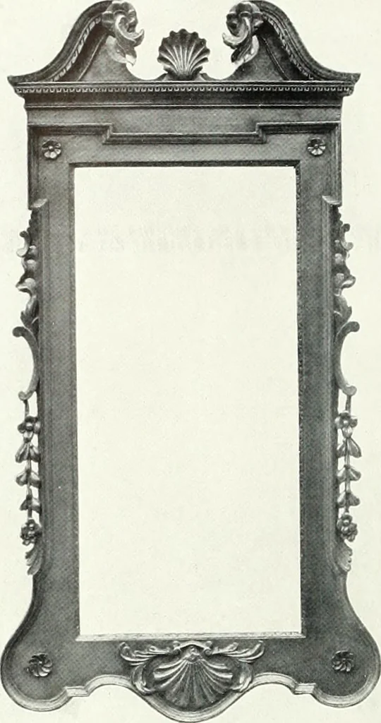 An illustration from Illustrated catalogue of a notable collection of beautiful English furniture of the XVII and XVIII centuries, 1910, leaf 411