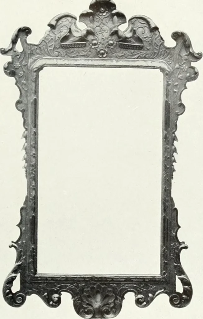 An illustration from Illustrated catalogue of a notable collection of beautiful English furniture of the XVII and XVIII centuries, 1910, leaf 412
