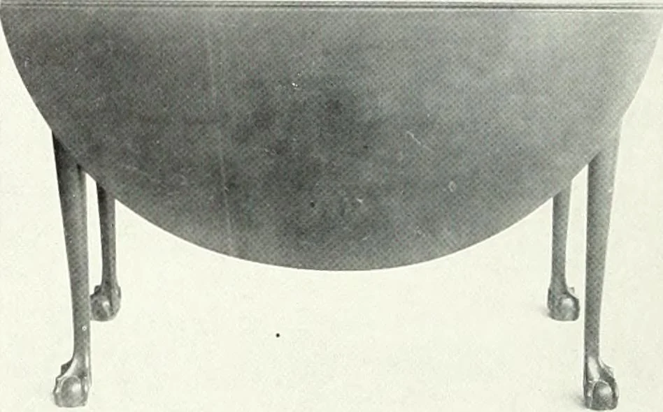 An illustration from Illustrated catalogue of a notable collection of beautiful English furniture of the XVII and XVIII centuries, 1910, leaf 419