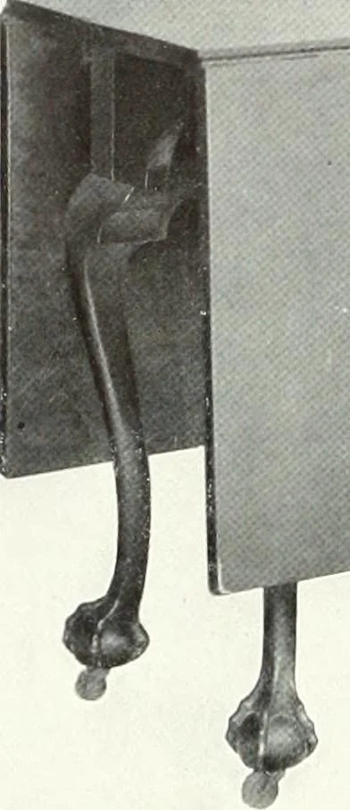 An illustration from Illustrated catalogue of a notable collection of beautiful English furniture of the XVII and XVIII centuries, 1910, leaf 421