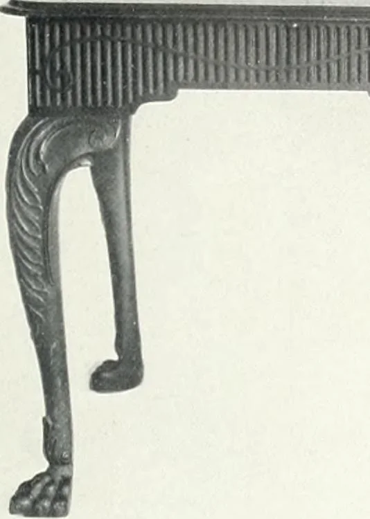 An illustration from Illustrated catalogue of a notable collection of beautiful English furniture of the XVII and XVIII centuries, 1910, leaf 428