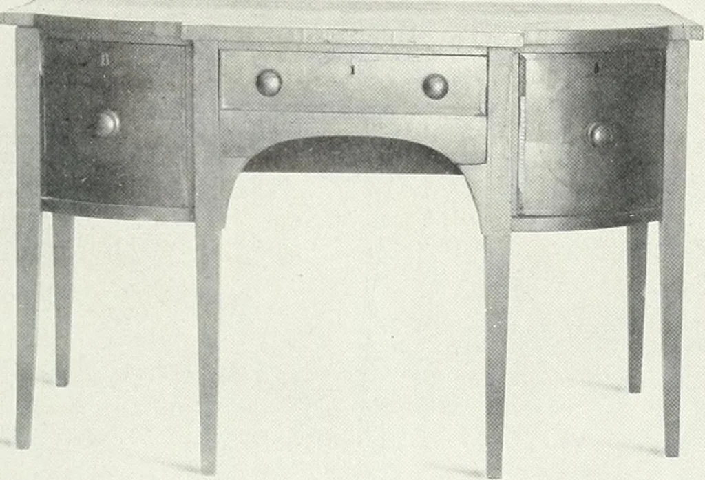 An illustration from Illustrated catalogue of a notable collection of beautiful English furniture of the XVII and XVIII centuries, 1910, leaf 440