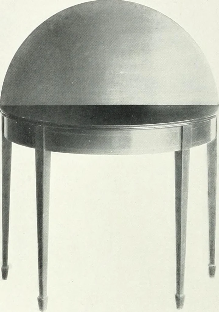 An illustration from Illustrated catalogue of a notable collection of beautiful English furniture of the XVII and XVIII centuries, 1910, leaf 77
