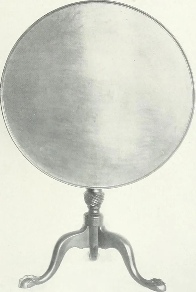 An illustration from Illustrated catalogue of a notable collection of beautiful English furniture of the XVII and XVIII centuries, 1910, leaf 86