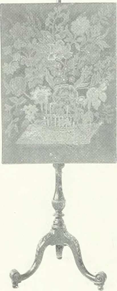 An illustration from Illustrated catalogue of a notable collection of beautiful English furniture of the XVII and XVIII centuries, 1910, leaf 87