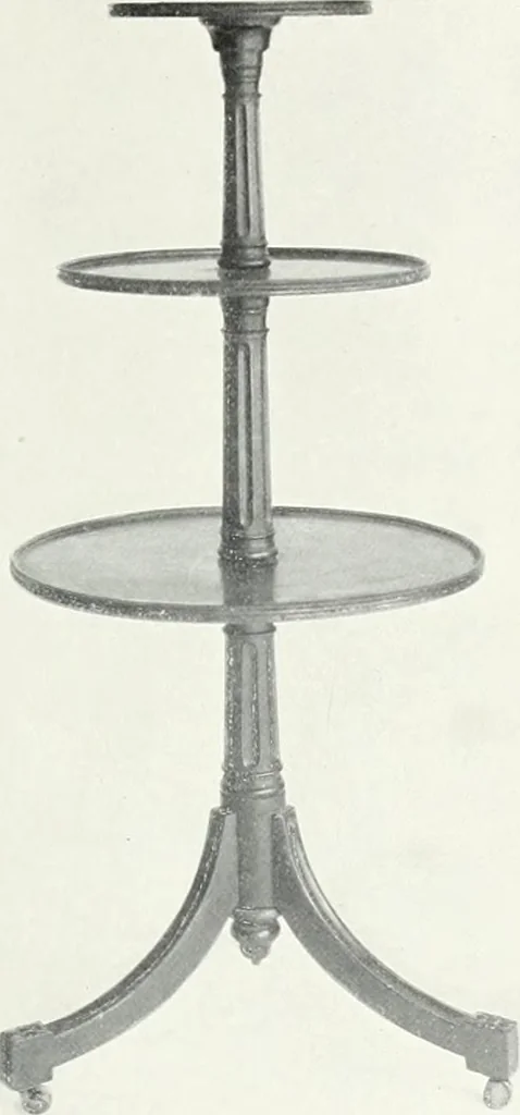 An illustration from Illustrated catalogue of a notable collection of beautiful English furniture of the XVII and XVIII centuries, 1910, leaf 88