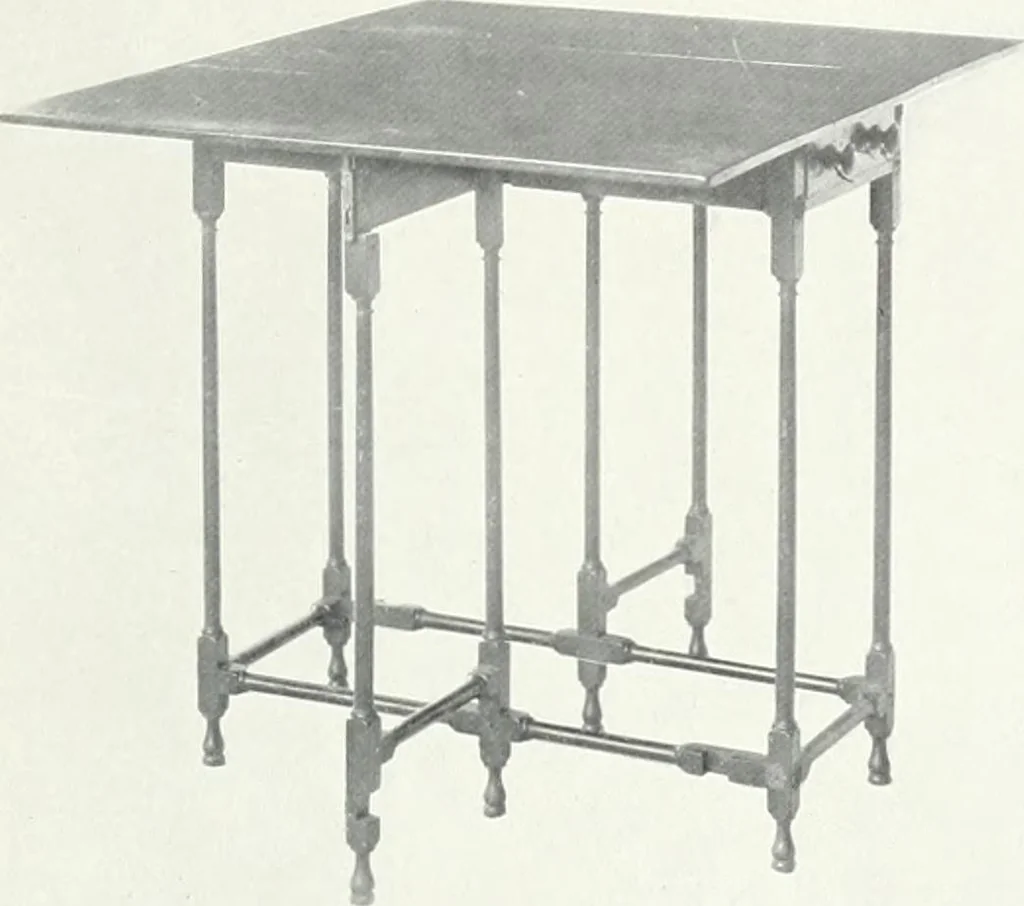 An illustration from Illustrated catalogue of a notable collection of beautiful English furniture of the XVII and XVIII centuries, 1910, leaf 90