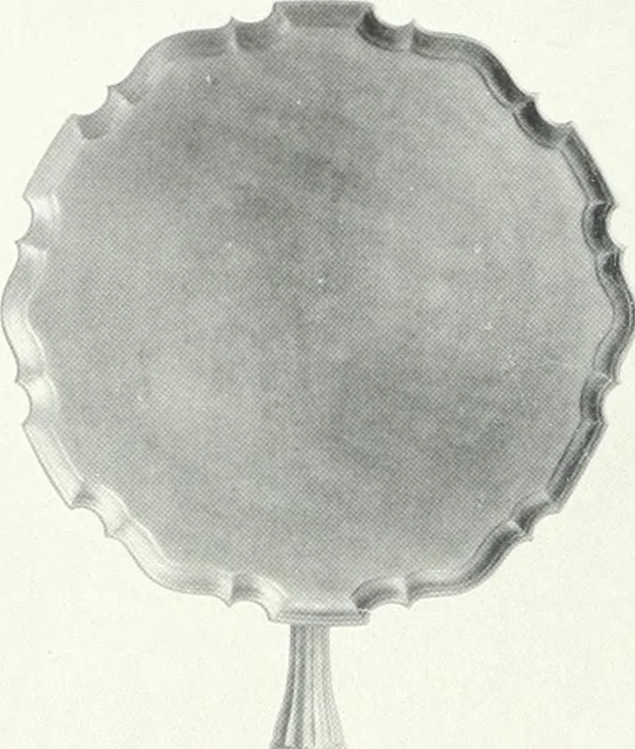 An illustration from Illustrated catalogue of a notable collection of beautiful English furniture of the XVII and XVIII centuries, 1910, leaf 93
