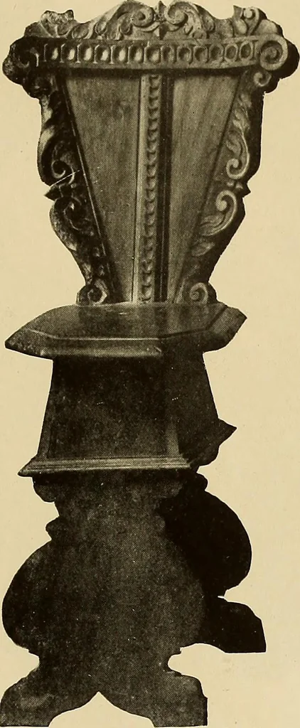 An illustration from Illustrated catalogue of the extraordinary collection of art treasures and antiquities acquired during the past year by Professore Commendatore Elia Volpi ... to be sold at unrestricted public sale at the American Art Galleries [on Monday, Tuesday and Wednesday afternoon, Dec. 17th, 18th and 19th, 1917], 1917, leaf 134