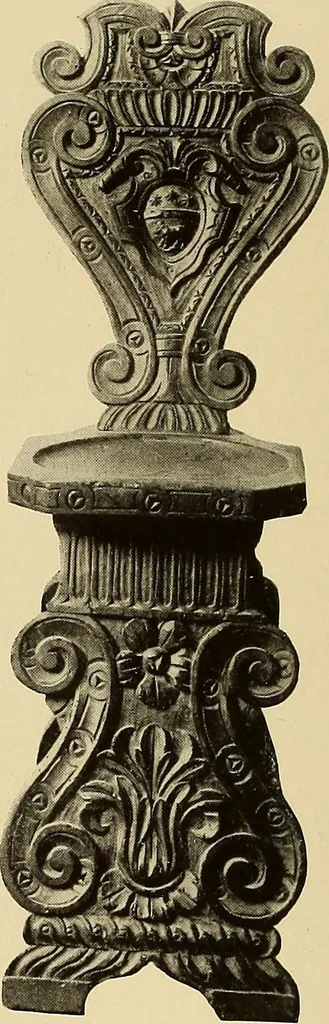 An illustration from Illustrated catalogue of the extraordinary collection of art treasures and antiquities acquired during the past year by Professore Commendatore Elia Volpi ... to be sold at unrestricted public sale at the American Art Galleries [on Monday, Tuesday and Wednesday afternoon, Dec. 17th, 18th and 19th, 1917], 1917, leaf 135