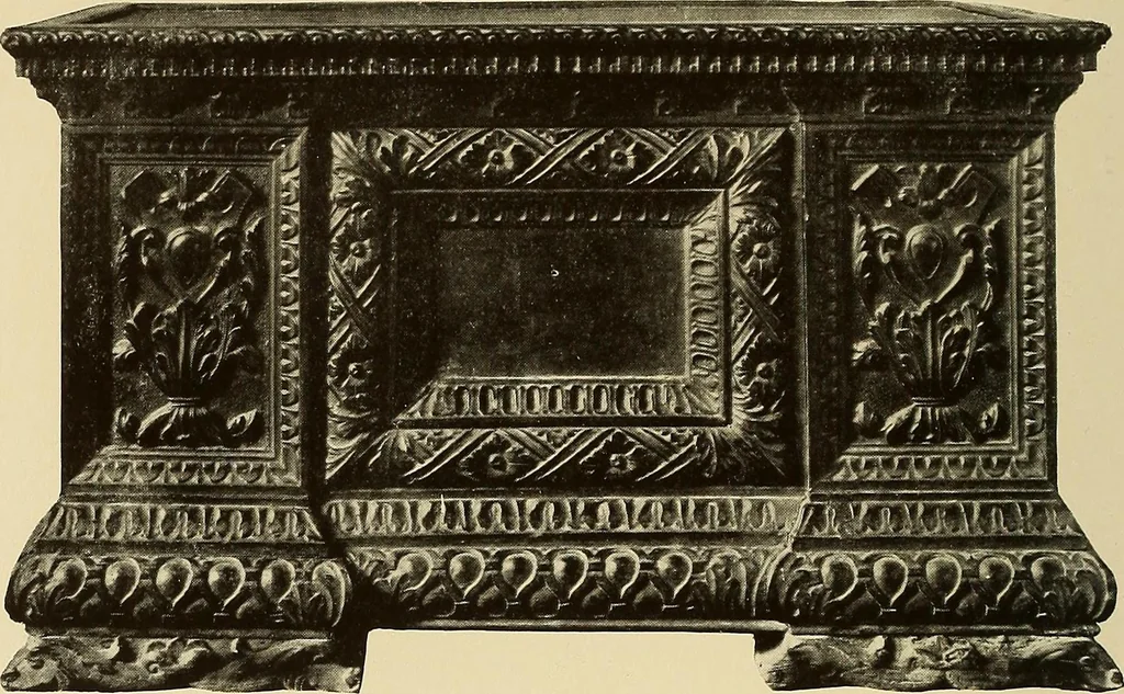 An illustration from Illustrated catalogue of the extraordinary collection of art treasures and antiquities acquired during the past year by Professore Commendatore Elia Volpi ... to be sold at unrestricted public sale at the American Art Galleries [on Monday, Tuesday and Wednesday afternoon, Dec. 17th, 18th and 19th, 1917], 1917, leaf 155
