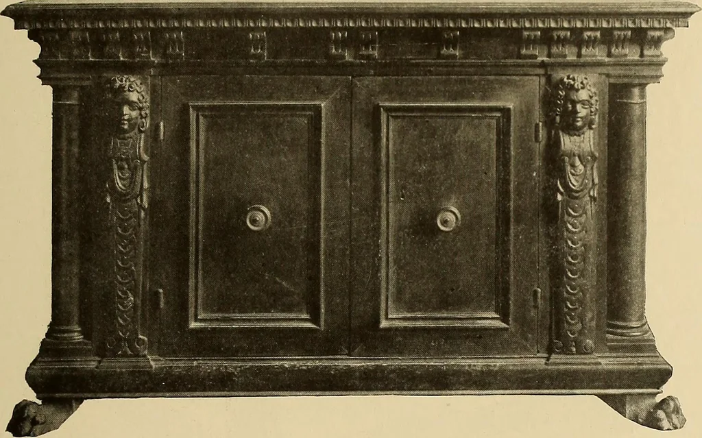 An illustration from Illustrated catalogue of the extraordinary collection of art treasures and antiquities acquired during the past year by Professore Commendatore Elia Volpi ... to be sold at unrestricted public sale at the American Art Galleries [on Monday, Tuesday and Wednesday afternoon, Dec. 17th, 18th and 19th, 1917], 1917, leaf 158