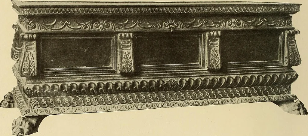 An illustration from Illustrated catalogue of the extraordinary collection of art treasures and antiquities acquired during the past year by Professore Commendatore Elia Volpi ... to be sold at unrestricted public sale at the American Art Galleries [on Monday, Tuesday and Wednesday afternoon, Dec. 17th, 18th and 19th, 1917], 1917, leaf 167