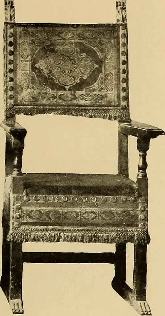 An illustration from Illustrated catalogue of the extraordinary collection of art treasures and antiquities acquired during the past year by Professore Commendatore Elia Volpi ... to be sold at unrestricted public sale at the American Art Galleries [on Monday, Tuesday and Wednesday afternoon, Dec. 17th, 18th and 19th, 1917], 1917, leaf 186