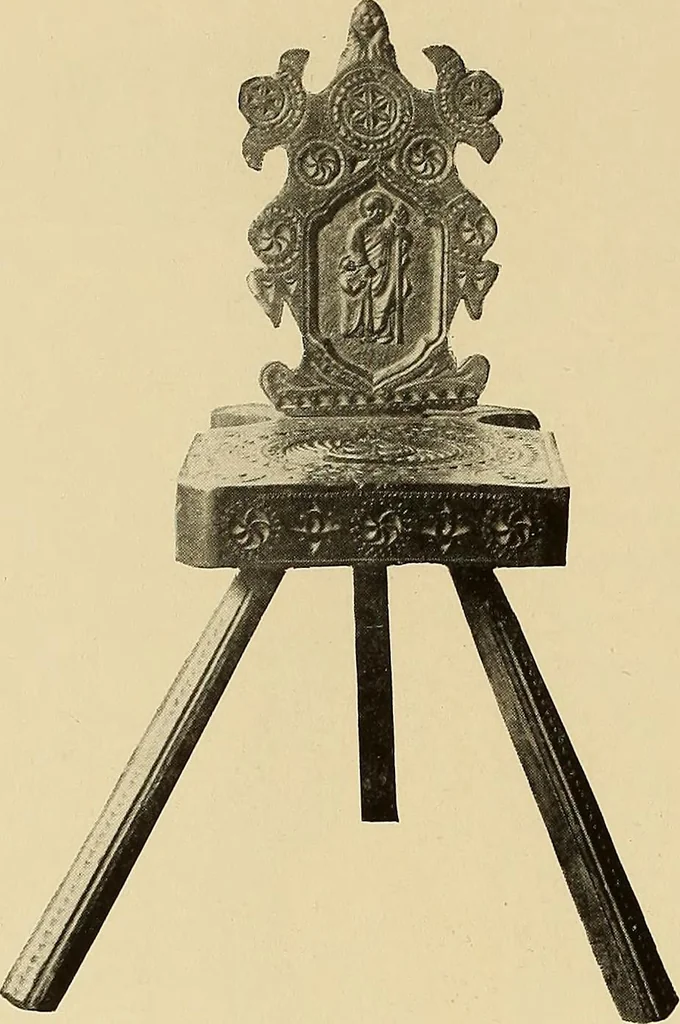 An illustration from Illustrated catalogue of the extraordinary collection of art treasures and antiquities acquired during the past year by Professore Commendatore Elia Volpi ... to be sold at unrestricted public sale at the American Art Galleries [on Monday, Tuesday and Wednesday afternoon, Dec. 17th, 18th and 19th, 1917], 1917, leaf 207