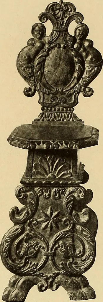 An illustration from Illustrated catalogue of the extraordinary collection of art treasures and antiquities acquired during the past year by Professore Commendatore Elia Volpi ... to be sold at unrestricted public sale at the American Art Galleries [on Monday, Tuesday and Wednesday afternoon, Dec. 17th, 18th and 19th, 1917], 1917, leaf 209