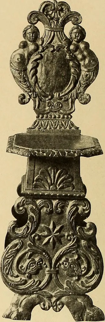 An illustration from Illustrated catalogue of the extraordinary collection of art treasures and antiquities acquired during the past year by Professore Commendatore Elia Volpi ... to be sold at unrestricted public sale at the American Art Galleries [on Monday, Tuesday and Wednesday afternoon, Dec. 17th, 18th and 19th, 1917], 1917, leaf 209