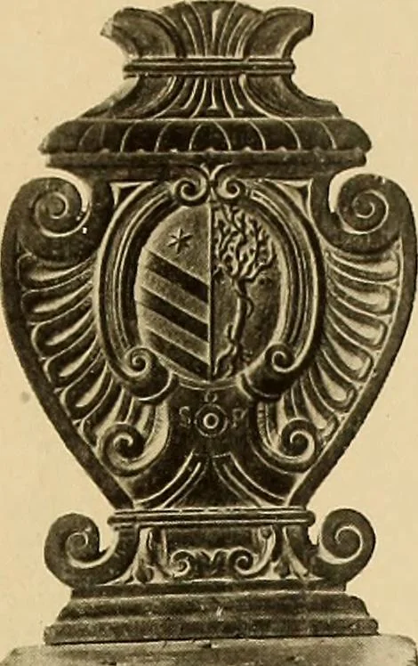 An illustration from Illustrated catalogue of the extraordinary collection of art treasures and antiquities acquired during the past year by Professore Commendatore Elia Volpi ... to be sold at unrestricted public sale at the American Art Galleries [on Monday, Tuesday and Wednesday afternoon, Dec. 17th, 18th and 19th, 1917], 1917, leaf 210