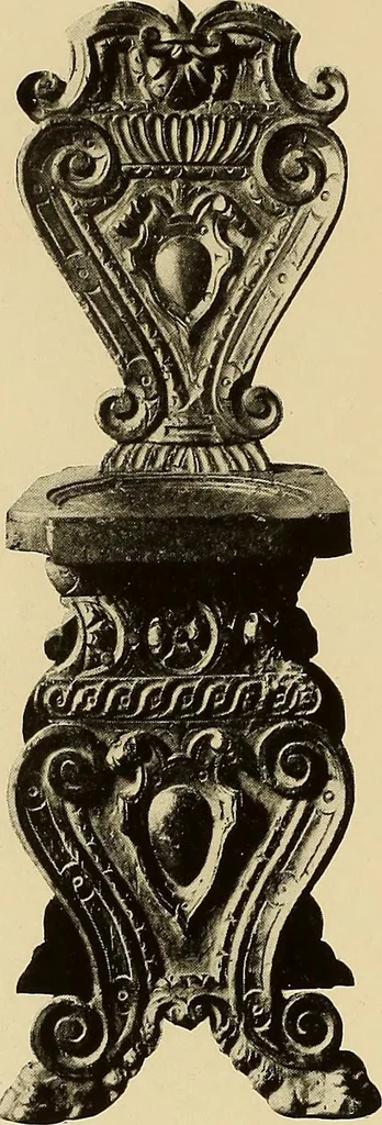 An illustration from Illustrated catalogue of the extraordinary collection of art treasures and antiquities acquired during the past year by Professore Commendatore Elia Volpi ... to be sold at unrestricted public sale at the American Art Galleries [on Monday, Tuesday and Wednesday afternoon, Dec. 17th, 18th and 19th, 1917], 1917, leaf 221