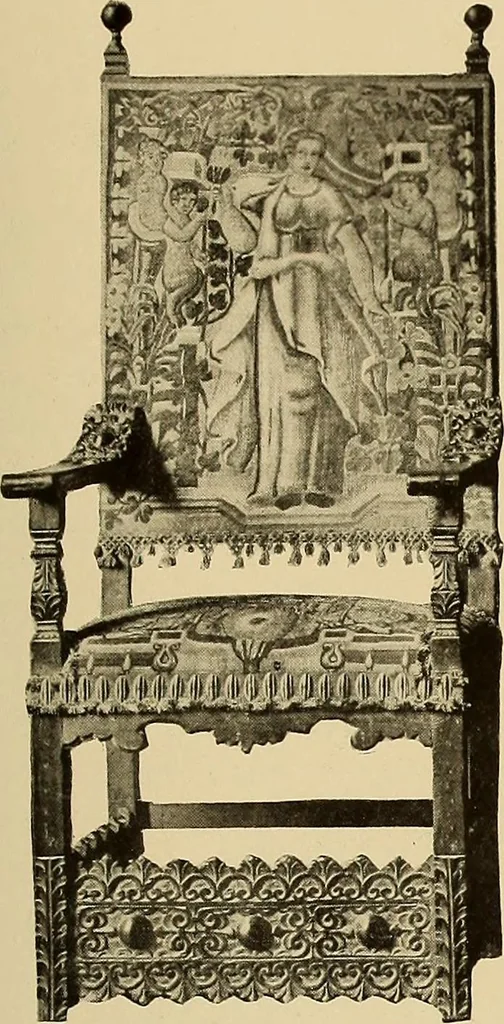 An illustration from Illustrated catalogue of the extraordinary collection of art treasures and antiquities acquired during the past year by Professore Commendatore Elia Volpi ... to be sold at unrestricted public sale at the American Art Galleries [on Monday, Tuesday and Wednesday afternoon, Dec. 17th, 18th and 19th, 1917], 1917, leaf 230