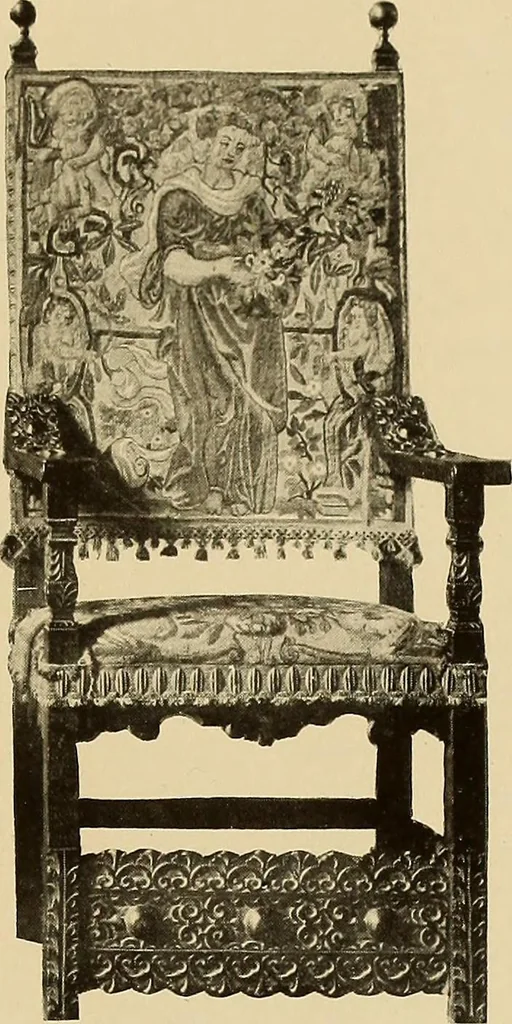 An illustration from Illustrated catalogue of the extraordinary collection of art treasures and antiquities acquired during the past year by Professore Commendatore Elia Volpi ... to be sold at unrestricted public sale at the American Art Galleries [on Monday, Tuesday and Wednesday afternoon, Dec. 17th, 18th and 19th, 1917], 1917, leaf 230