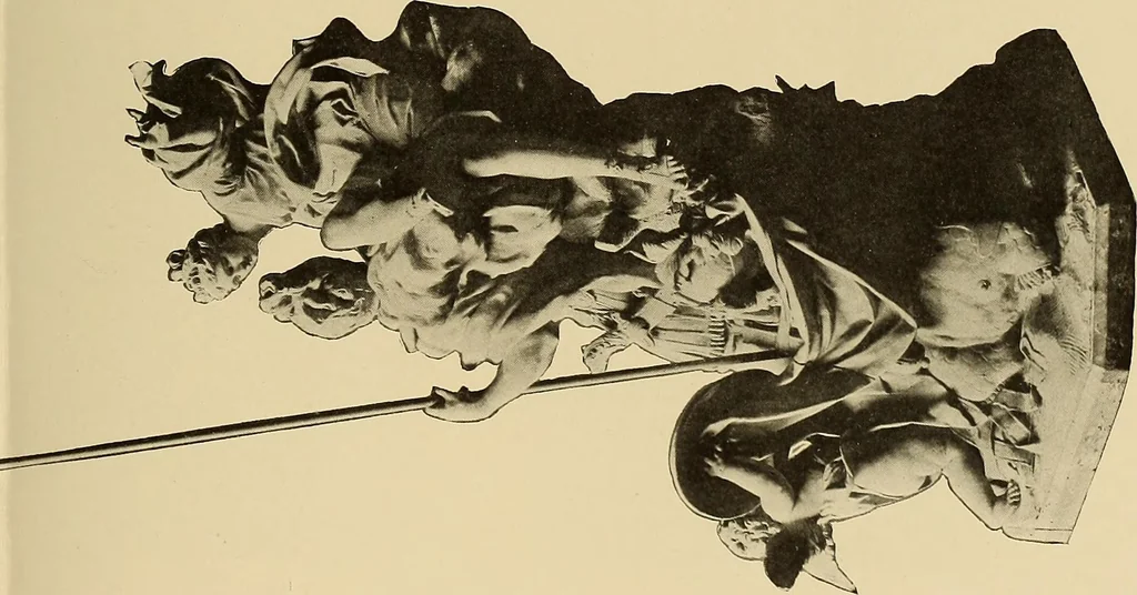 An illustration from Illustrated catalogue of the extraordinary collection of art treasures and antiquities acquired during the past year by Professore Commendatore Elia Volpi ... to be sold at unrestricted public sale at the American Art Galleries [on Monday, Tuesday and Wednesday afternoon, Dec. 17th, 18th and 19th, 1917], 1917, leaf 236
