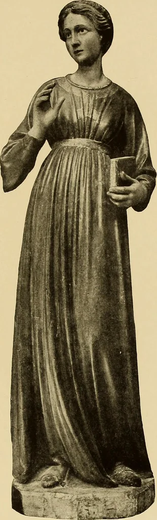 An illustration from Illustrated catalogue of the extraordinary collection of art treasures and antiquities acquired during the past year by Professore Commendatore Elia Volpi ... to be sold at unrestricted public sale at the American Art Galleries [on Monday, Tuesday and Wednesday afternoon, Dec. 17th, 18th and 19th, 1917], 1917, leaf 242