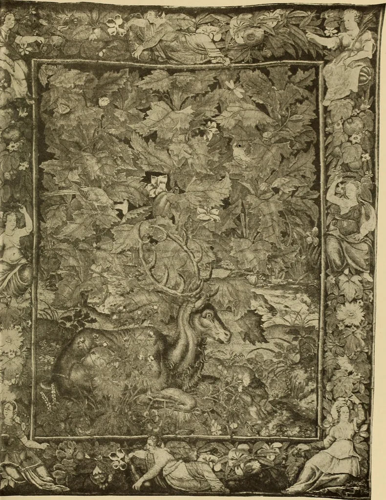 An illustration from Illustrated catalogue of the extraordinary collection of art treasures and antiquities acquired during the past year by Professore Commendatore Elia Volpi ... to be sold at unrestricted public sale at the American Art Galleries [on Monday, Tuesday and Wednesday afternoon, Dec. 17th, 18th and 19th, 1917], 1917, leaf 266
