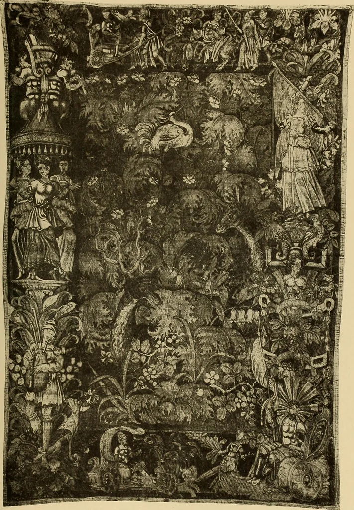 An illustration from Illustrated catalogue of the extraordinary collection of art treasures and antiquities acquired during the past year by Professore Commendatore Elia Volpi ... to be sold at unrestricted public sale at the American Art Galleries [on Monday, Tuesday and Wednesday afternoon, Dec. 17th, 18th and 19th, 1917], 1917, leaf 268