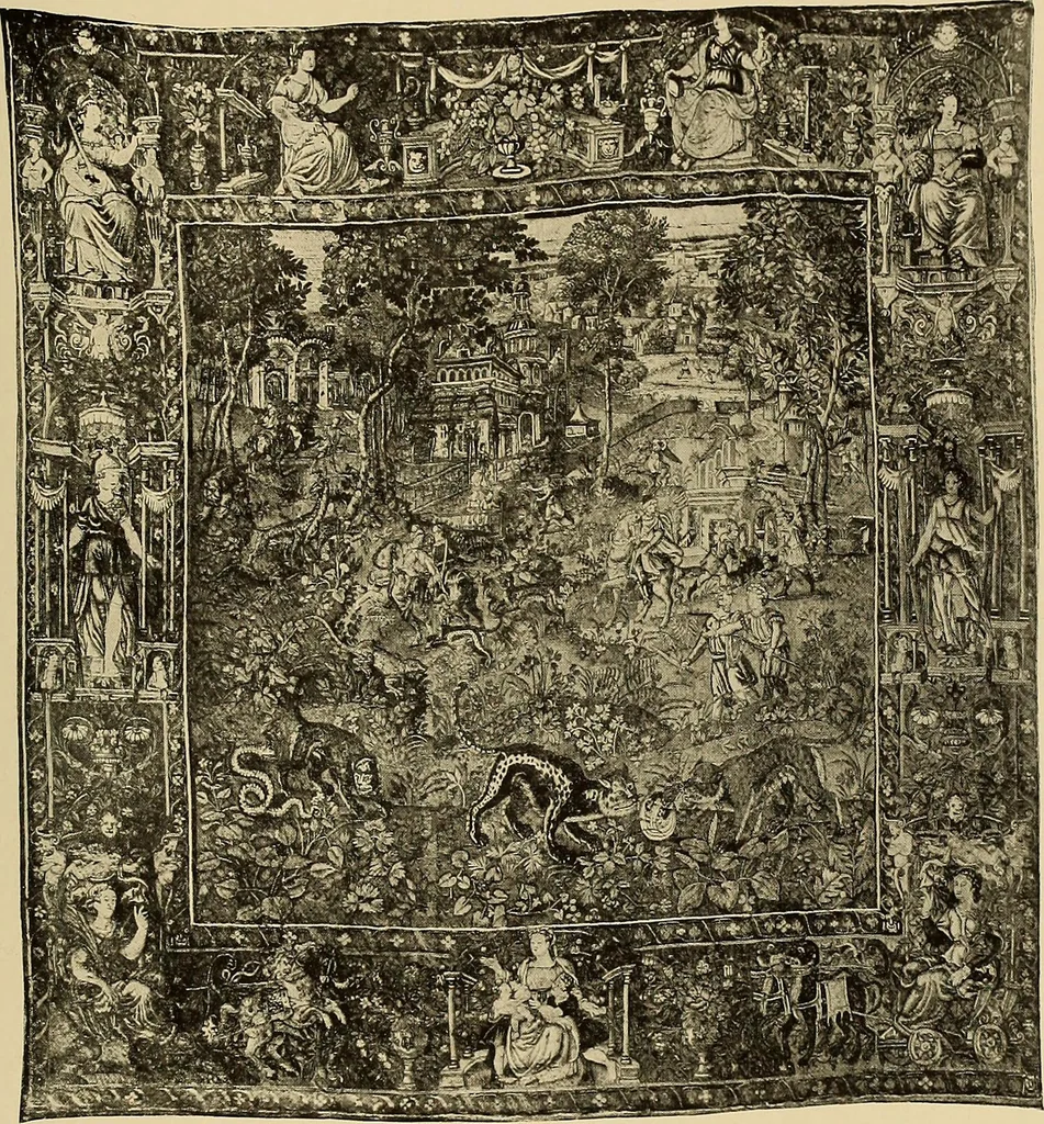 An illustration from Illustrated catalogue of the extraordinary collection of art treasures and antiquities acquired during the past year by Professore Commendatore Elia Volpi ... to be sold at unrestricted public sale at the American Art Galleries [on Monday, Tuesday and Wednesday afternoon, Dec. 17th, 18th and 19th, 1917], 1917, leaf 274