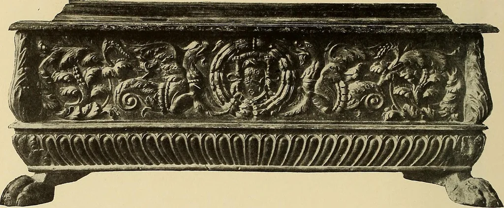 An illustration from Illustrated catalogue of the extraordinary collection of art treasures and antiquities acquired during the past year by Professore Commendatore Elia Volpi ... to be sold at unrestricted public sale at the American Art Galleries [on Monday, Tuesday and Wednesday afternoon, Dec. 17th, 18th and 19th, 1917], 1917, leaf 297