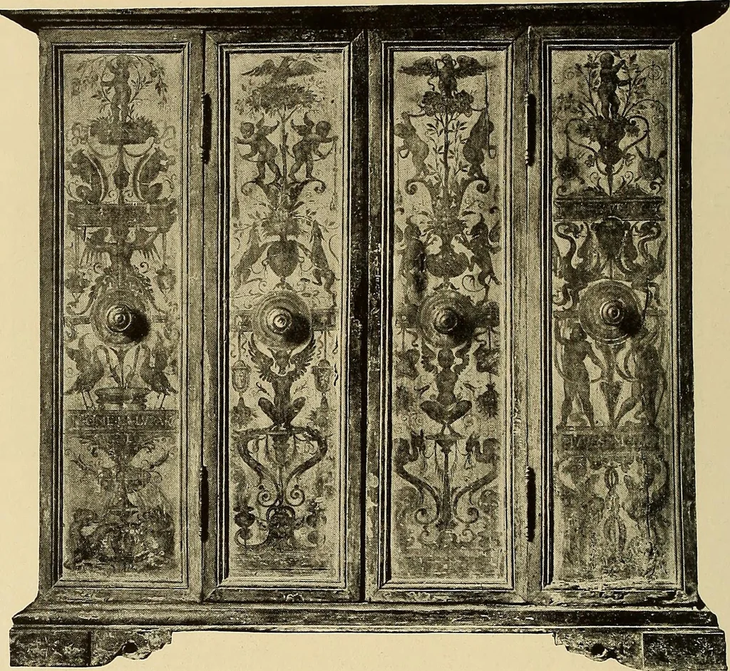 An illustration from Illustrated catalogue of the extraordinary collection of art treasures and antiquities acquired during the past year by Professore Commendatore Elia Volpi ... to be sold at unrestricted public sale at the American Art Galleries [on Monday, Tuesday and Wednesday afternoon, Dec. 17th, 18th and 19th, 1917], 1917, leaf 305
