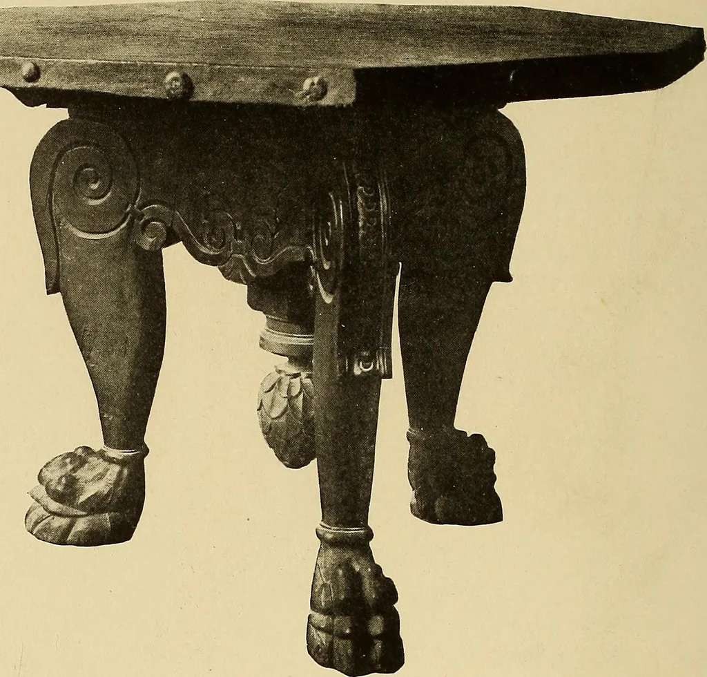 An illustration from Illustrated catalogue of the extraordinary collection of art treasures and antiquities acquired during the past year by Professore Commendatore Elia Volpi ... to be sold at unrestricted public sale at the American Art Galleries [on Monday, Tuesday and Wednesday afternoon, Dec. 17th, 18th and 19th, 1917], 1917, leaf 307