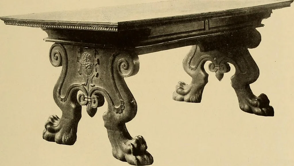An illustration from Illustrated catalogue of the extraordinary collection of art treasures and antiquities acquired during the past year by Professore Commendatore Elia Volpi ... to be sold at unrestricted public sale at the American Art Galleries [on Monday, Tuesday and Wednesday afternoon, Dec. 17th, 18th and 19th, 1917], 1917, leaf 310