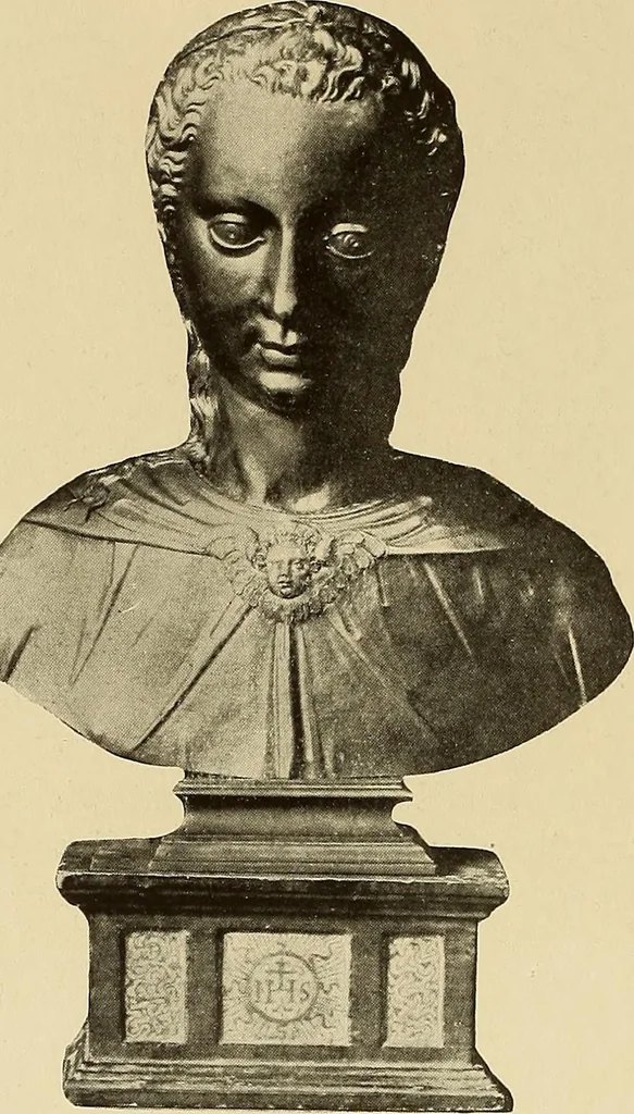 An illustration from Illustrated catalogue of the extraordinary collection of art treasures and antiquities acquired during the past year by Professore Commendatore Elia Volpi ... to be sold at unrestricted public sale at the American Art Galleries [on Monday, Tuesday and Wednesday afternoon, Dec. 17th, 18th and 19th, 1917], 1917, leaf 33